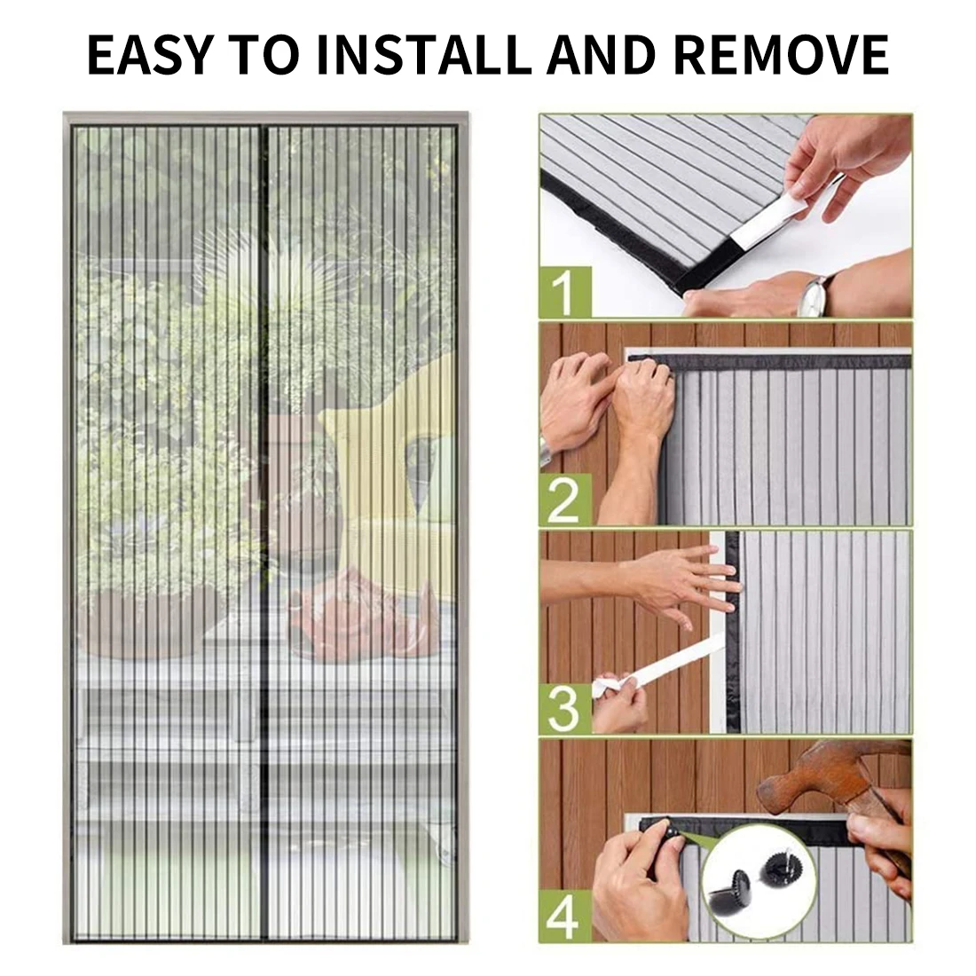 Anti Mosquito Insect Fly Bug Curtains Net Automatic Closing Door Screen Kitchen Curtains ployester fiber Curtains Summer
Anti Mosquito Insect Fly Bug Curtains Net Automatic Closing Door Screen Kitchen Curtains ployester fiber Curtains Summer