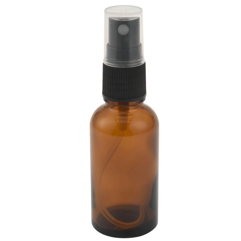 Флакон-распылитель из янтарного стекла с черным распылителем, многоразовый контейнер для эфирных масел/ароматерапии
Флакон-распылитель из янтарного стекла с черным распылителем, многоразовый контейнер для эфирных масел/ароматерапии