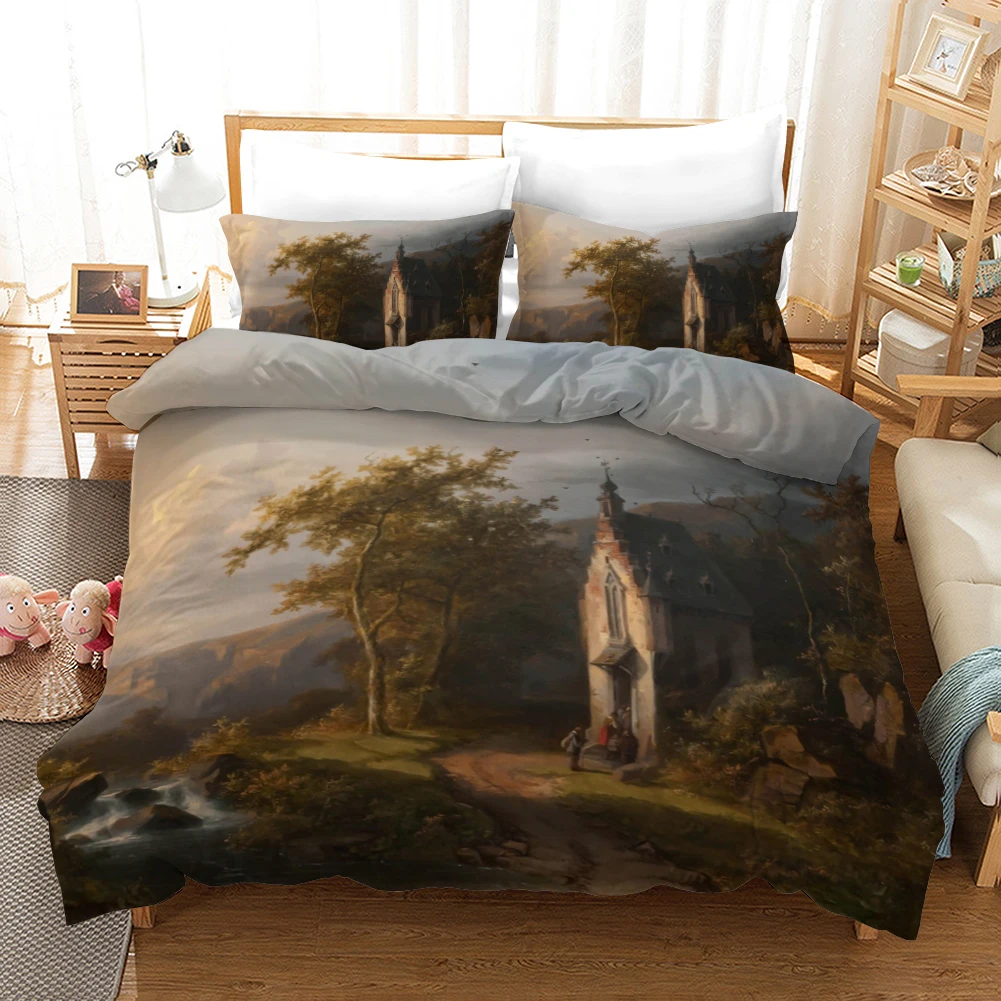 3D Oil Painting Animal Print Down Bed Cover Pillowcase Bedding Set Single Double Full Queen Large Size Bedroom Bedding
3D Oil Painting Animal Print Down Bed Cover Pillowcase Bedding Set Single Double Full Queen Large Size Bedroom Bedding