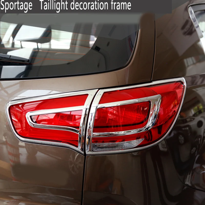 For kia Sportag 2009 2010 2011 2012 ABS Chrome before Headlight Decorative frame Rear tail light Decorative frame Car styling
For kia Sportag 2009 2010 2011 2012 ABS Chrome before Headlight Decorative frame Rear tail light Decorative frame Car styling