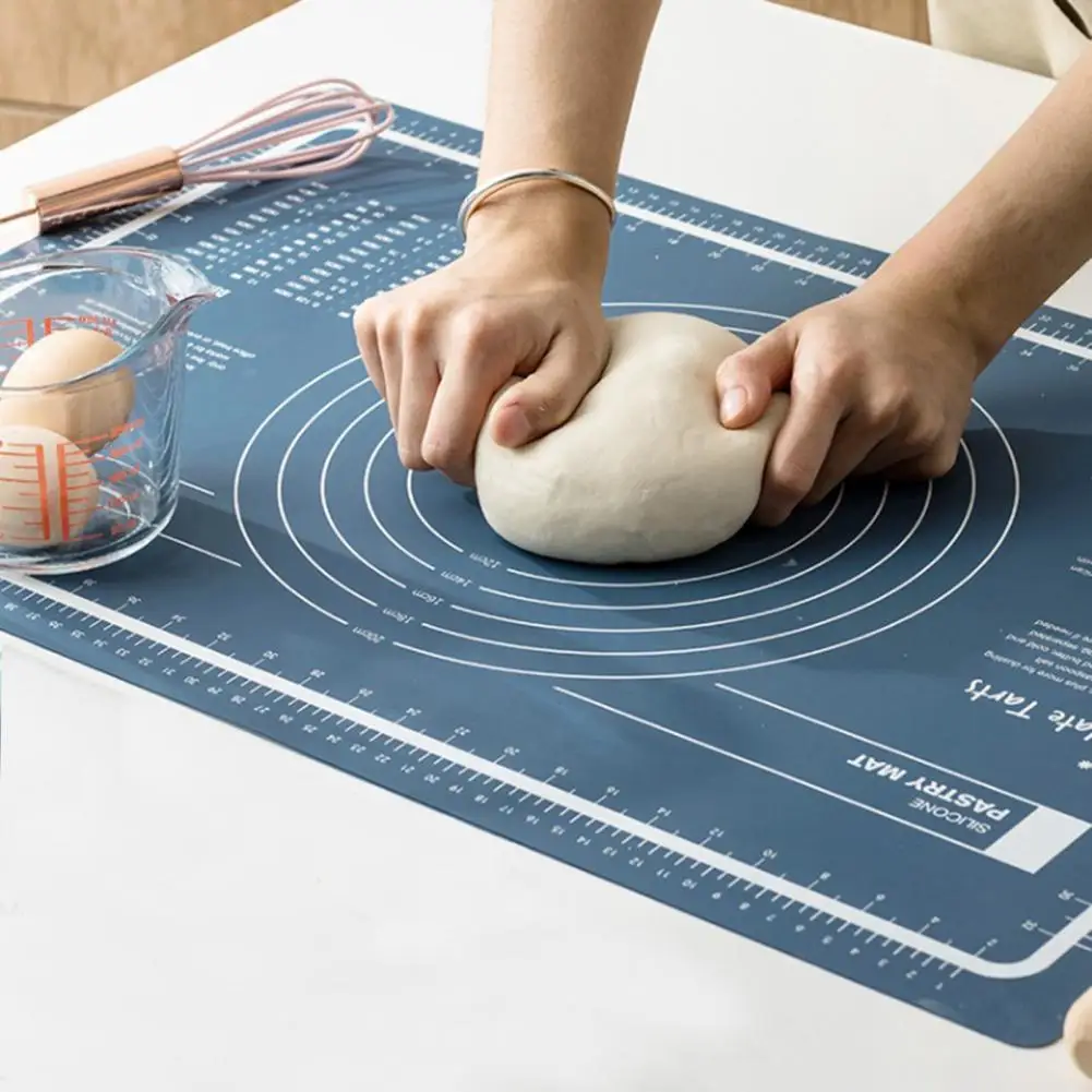 Food Grade Kneading Pad No Printing Ink Silicone Stamping Scale Dough Rolling Mat Kitchen Tools Thicken Dessert Bakery Board
Food Grade Kneading Pad No Printing Ink Silicone Stamping Scale Dough Rolling Mat Kitchen Tools Thicken Dessert Bakery Board