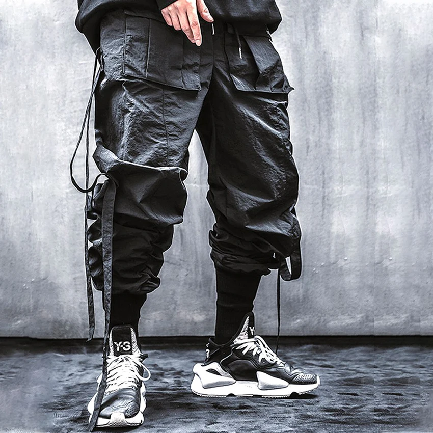 Fashion Brand Men's Clothes Tactical Harajuku Paratrooper Ribbons Multi Pockets Cargo Pants Streetwear Joggers Cyberpunk
Fashion Brand Men's Clothes Tactical Harajuku Paratrooper Ribbons Multi Pockets Cargo Pants Streetwear Joggers Cyberpunk