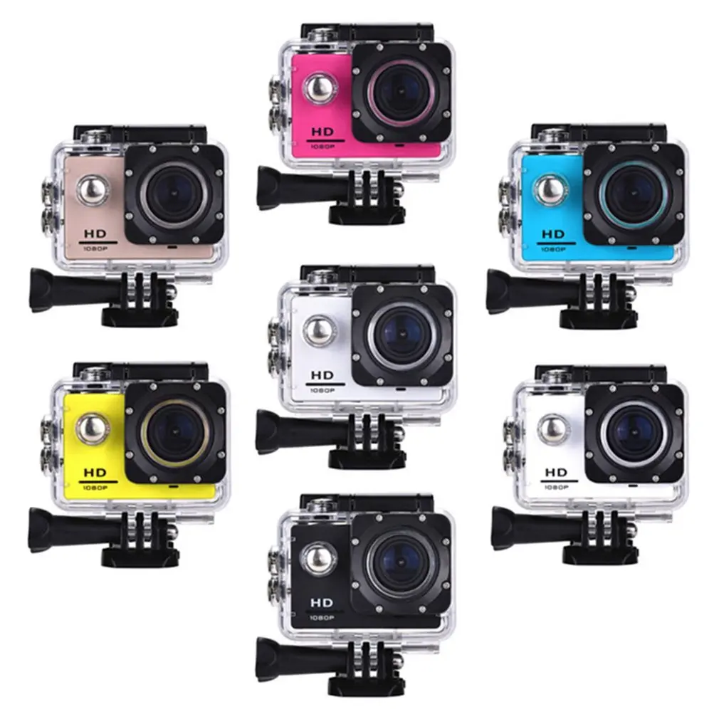 Outdoor Mini Sport Action Camera Ultra 30M 1080P Underwater Waterproof Helmet Video Recording Cameras Sport Cam
Outdoor Mini Sport Action Camera Ultra 30M 1080P Underwater Waterproof Helmet Video Recording Cameras Sport Cam