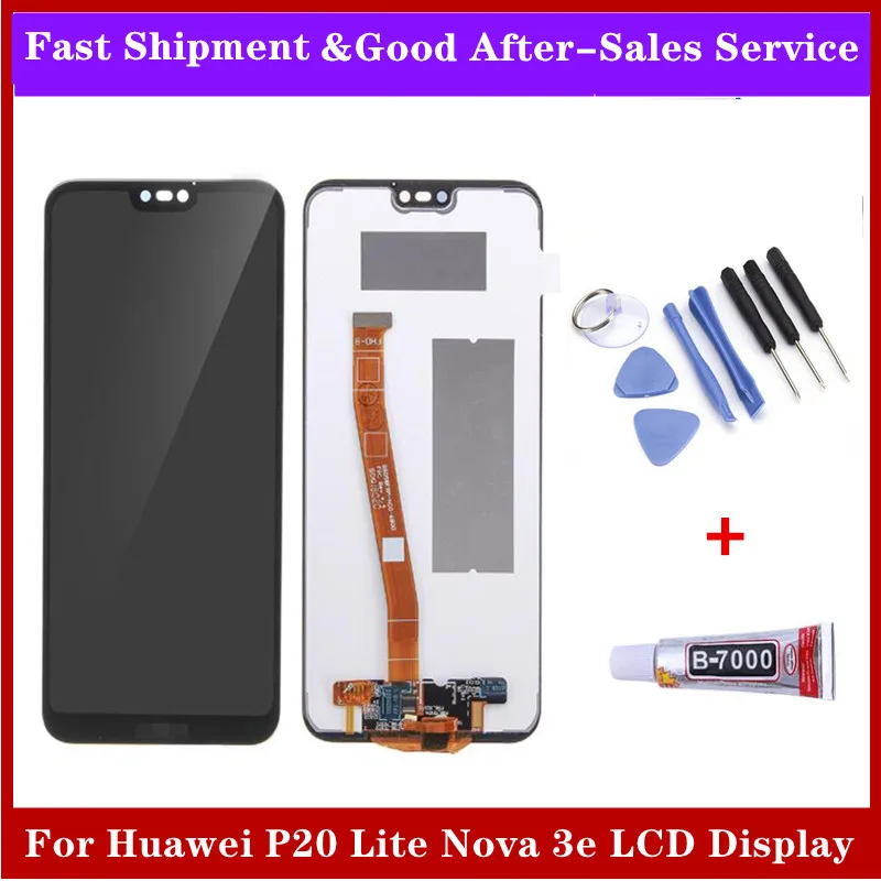AAA + + + качественный дисплей для HUA WEI P20 Lite LCD кодирующий преобразователь сенсорного экрана в сборе Замена LCD для P20 Lite Nova 3e 
AAA + + + качественный дисплей для HUA WEI P20 Lite LCD кодирующий преобразователь сенсорного экрана в сборе Замена LCD для P20 Lite Nova 3e