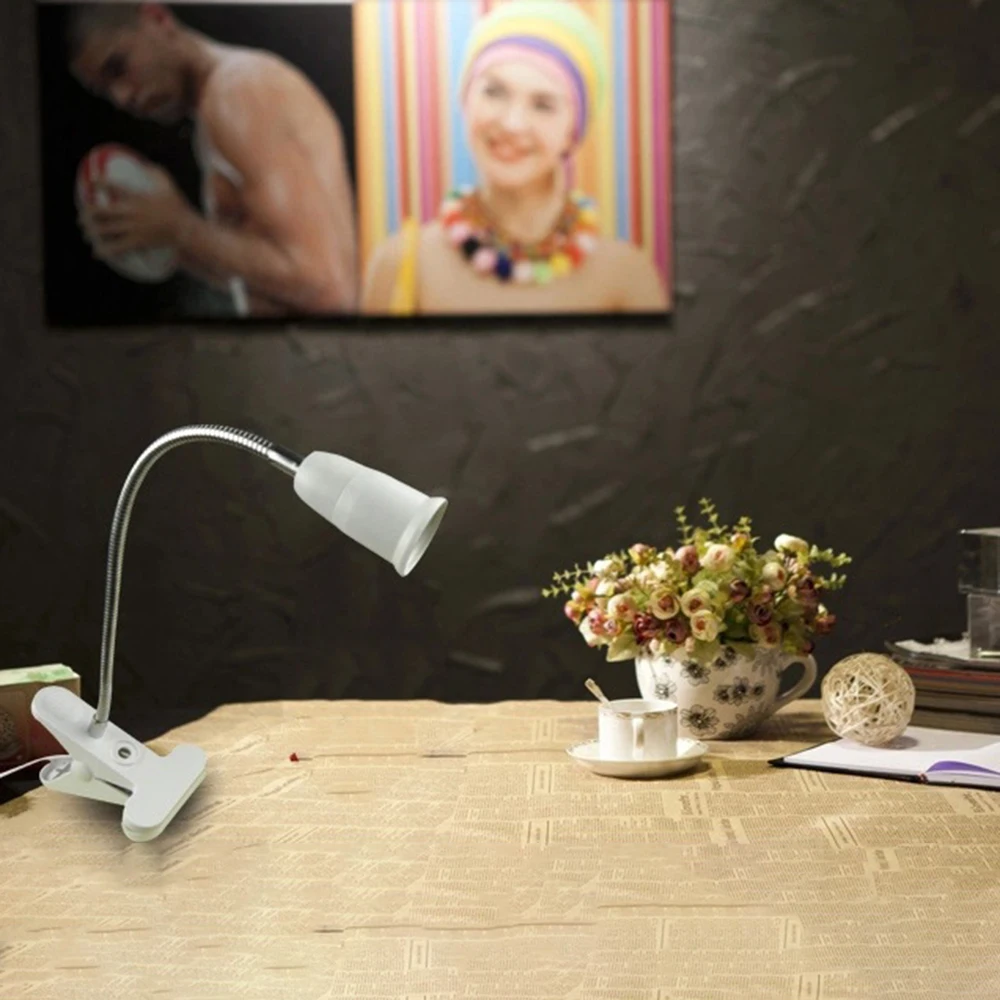 Desk Lamp E27 Base Multi-function Clip DIY Table Lamp Holder Adapter Replaceable Light Source led Table Lamp Head Grow Light
Desk Lamp E27 Base Multi-function Clip DIY Table Lamp Holder Adapter Replaceable Light Source led Table Lamp Head Grow Light