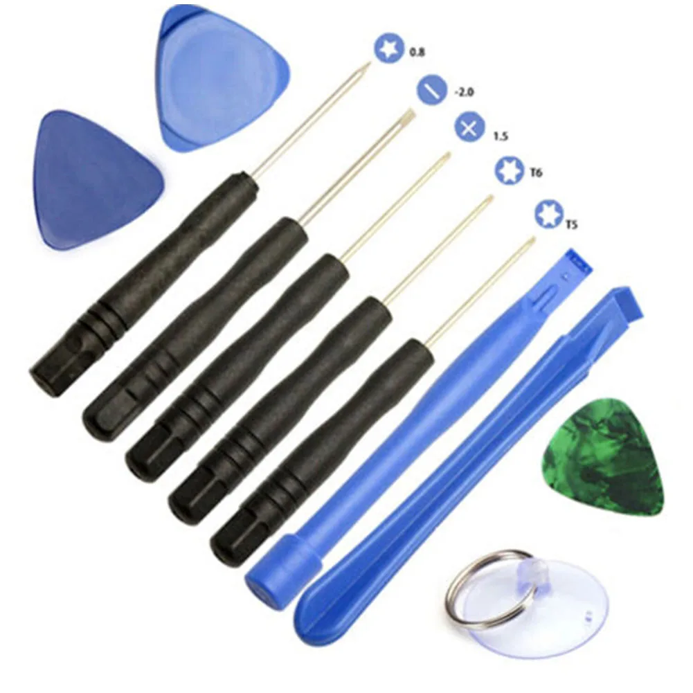 11pcs Opening Repair Tool Set Mobile Phone Trilateral Screwdriver Home Shop Disassembling Portable Sucker Pry Bar For IPhone
11pcs Opening Repair Tool Set Mobile Phone Trilateral Screwdriver Home Shop Disassembling Portable Sucker Pry Bar For IPhone