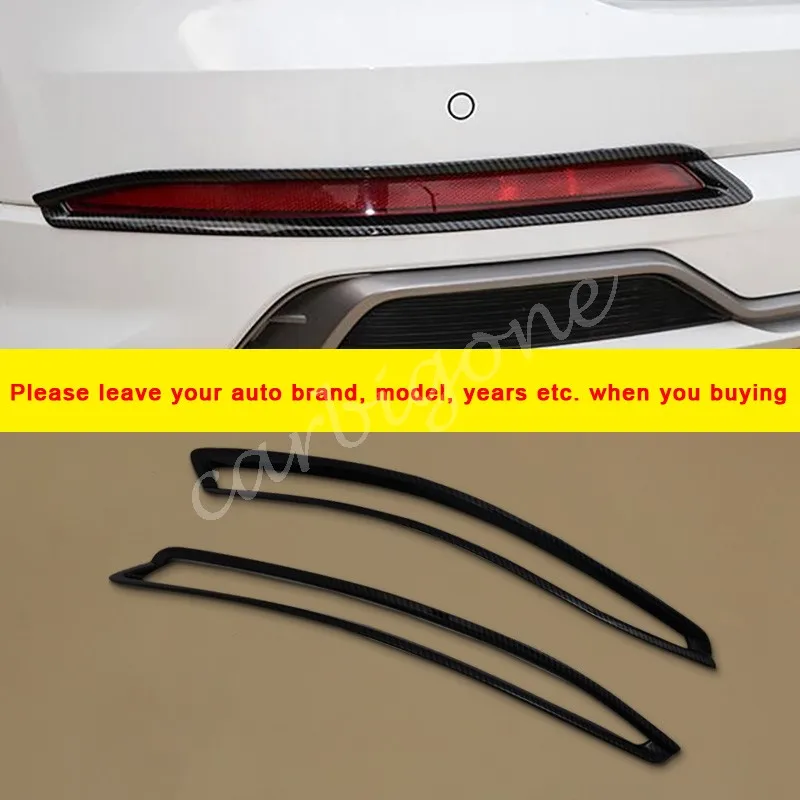 Carbon Fiber Plastic Exterior Rear Tail Fog Light Lamp Cover Around Bumper Trims For Audi Q3 2019-2021 Auto Vehicle Accessories
Carbon Fiber Plastic Exterior Rear Tail Fog Light Lamp Cover Around Bumper Trims For Audi Q3 2019-2021 Auto Vehicle Accessories