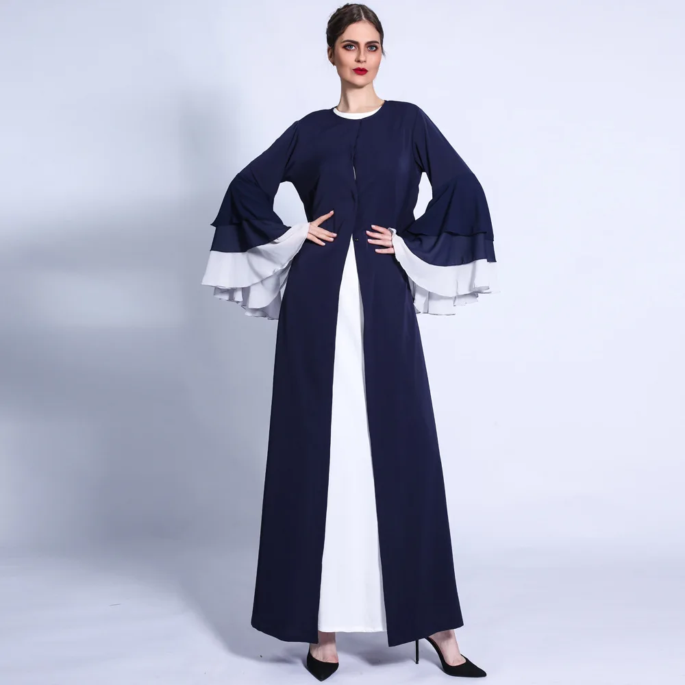 Новинка 2021, модный шифоновый женский кардиган в мусульманском стиле, Abayas, Дубайский арабский турецкий халат, Caftan, ислама, женское ретро платье с расклешенными рукавами
Новинка 2021, модный шифоновый женский кардиган в мусульманском стиле, Abayas, Дубайский арабский турецкий халат, Caftan, ислама, женское ретро платье с расклешенными рукавами