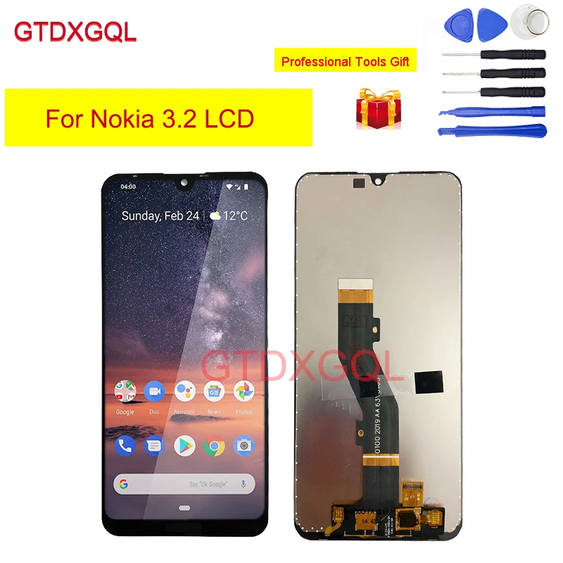 6.26" Original NEW For Nokia 3.2 LCD Display Touch Screen Digitizer Assembly for Nokia 3.2 TA-1156 TA-1159 TA-1164 Lcds
6.26" Original NEW For Nokia 3.2 LCD Display Touch Screen Digitizer Assembly for Nokia 3.2 TA-1156 TA-1159 TA-1164 Lcds