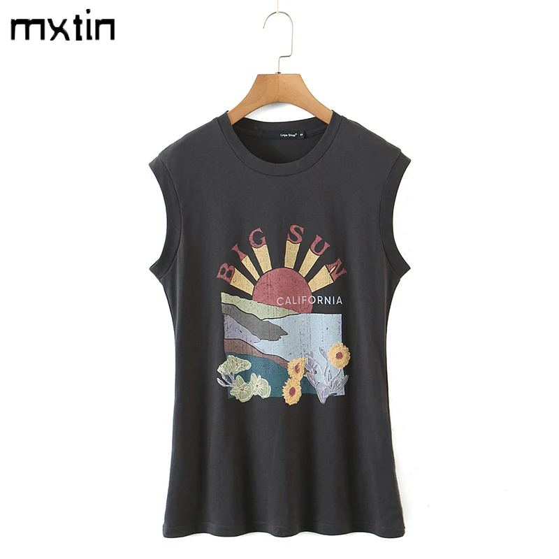 2022 Summer Vintage Cotton Long T Shirt Women Tops Tees O-neck Sleeveless Female Casual Harajuku Ladies T-Shirt Woman Clothes
2022 Summer Vintage Cotton Long T Shirt Women Tops Tees O-neck Sleeveless Female Casual Harajuku Ladies T-Shirt Woman Clothes