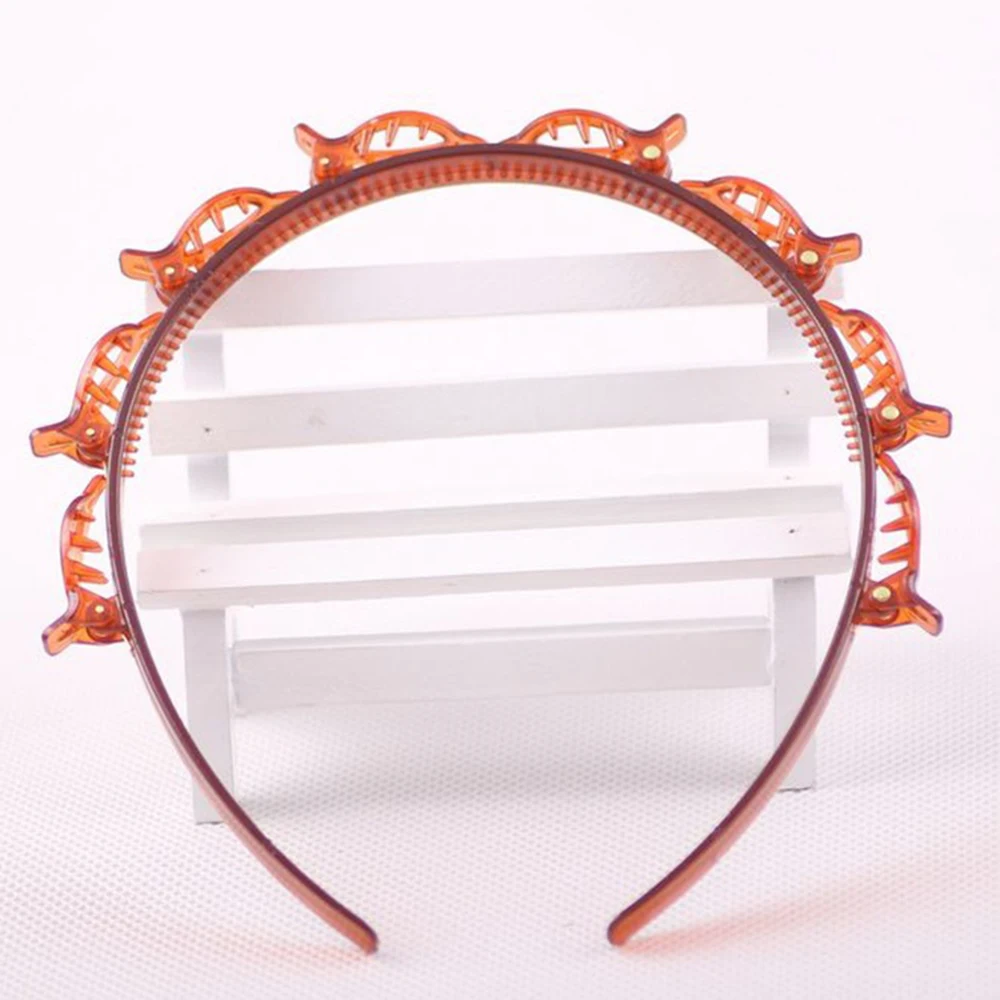 Bezel With Clips Double Bangs Hairstyle Hairpin Hairband Magic Clips On The Headband Fast Hair Accessories Diadema Con Pinzas
Bezel With Clips Double Bangs Hairstyle Hairpin Hairband Magic Clips On The Headband Fast Hair Accessories Diadema Con Pinzas