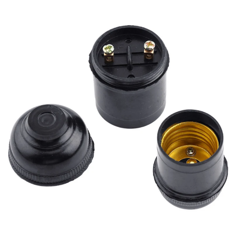 E27 4A Light Bulbs Lamp Holder Pendant Edison Screw Cap Vintage E5Q2 Black Socket T7M4
E27 4A Light Bulbs Lamp Holder Pendant Edison Screw Cap Vintage E5Q2 Black Socket T7M4