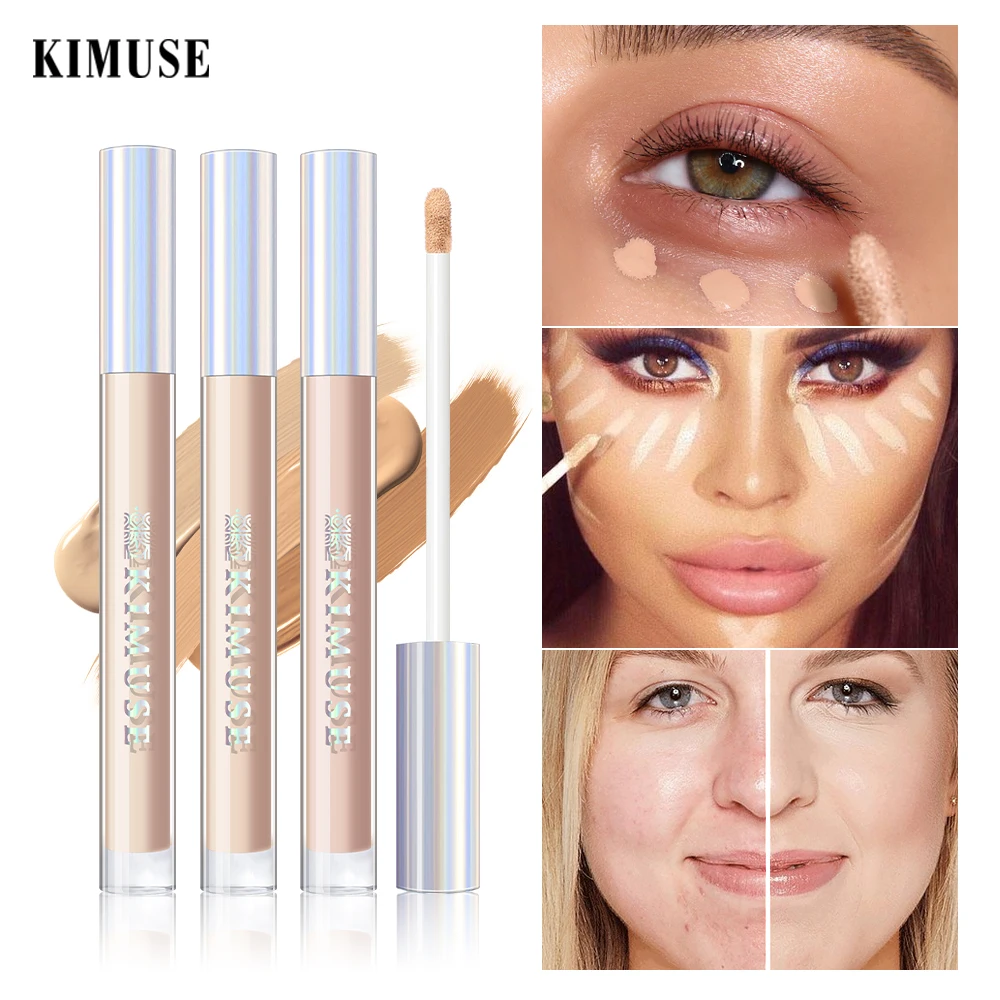 KIMUSE Liquid Concealer Cream Waterproof Full Coverage Concealer Long Lasting Face Scars Acne Cover Smooth Moisturizing Makeup
KIMUSE Liquid Concealer Cream Waterproof Full Coverage Concealer Long Lasting Face Scars Acne Cover Smooth Moisturizing Makeup