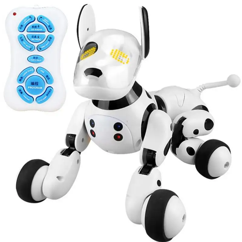 Программируемая Беспроводная Собака-робот с дистанционным управлением 2 4 ГГц |