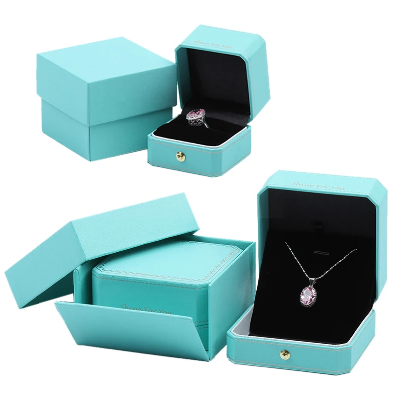 Nice Quality Classic Design Double Ring Box Exquisite Pendant Necklace Jewellery Display Packaging with Custom Logo
Nice Quality Classic Design Double Ring Box Exquisite Pendant Necklace Jewellery Display Packaging with Custom Logo