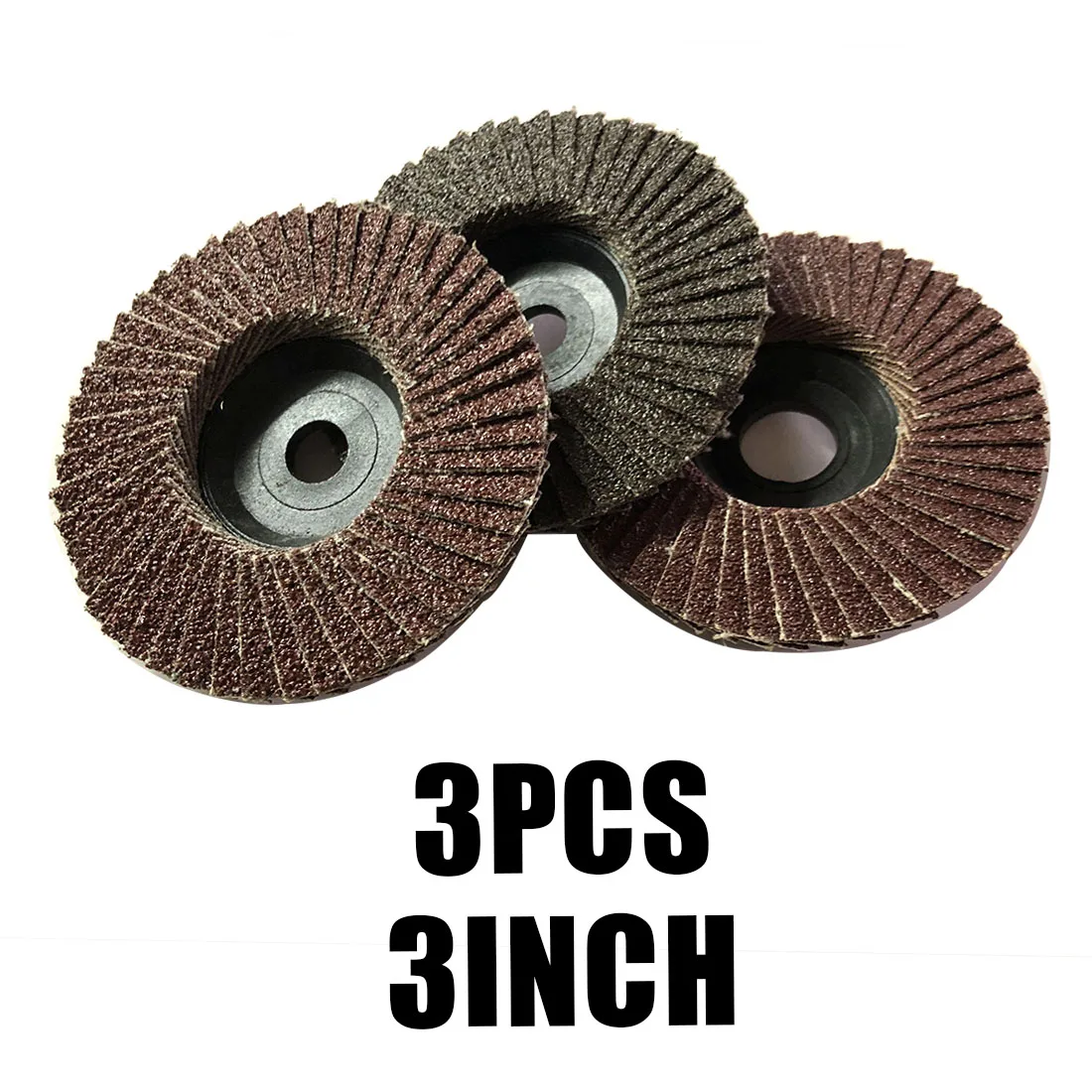 3pcs 75mm 3-Inch 80Grit Flap Sanding Disc Angle Grinder Metal Grinding machine Wheel Blades Wood cutter Abrasive Electric tools
3pcs 75mm 3-Inch 80Grit Flap Sanding Disc Angle Grinder Metal Grinding machine Wheel Blades Wood cutter Abrasive Electric tools