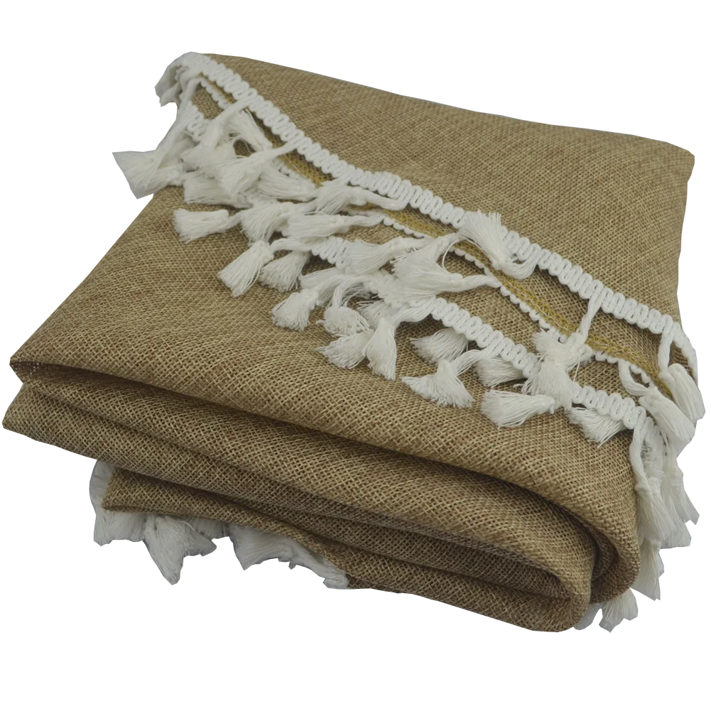 Khaki Round Imitation Linen Lace Table Cloth Cotton Tassel Home Tea/Dining Table Cover Dustproof Tablecloth For Wedding Party
Khaki Round Imitation Linen Lace Table Cloth Cotton Tassel Home Tea/Dining Table Cover Dustproof Tablecloth For Wedding Party