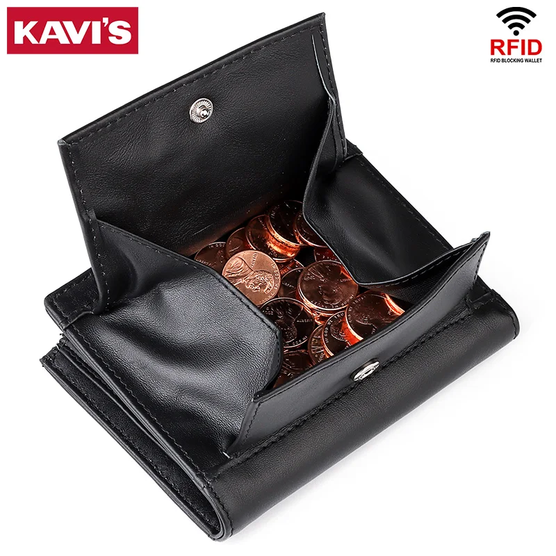 Мужской кошелек KAVIS из натуральной воловьей кожи, маленький бумажник с монетницей, мини-кредитница, винтажное портмоне на защелке, Pockect
Мужской кошелек KAVIS из натуральной воловьей кожи, маленький бумажник с монетницей, мини-кредитница, винтажное портмоне на защелке, Pockect