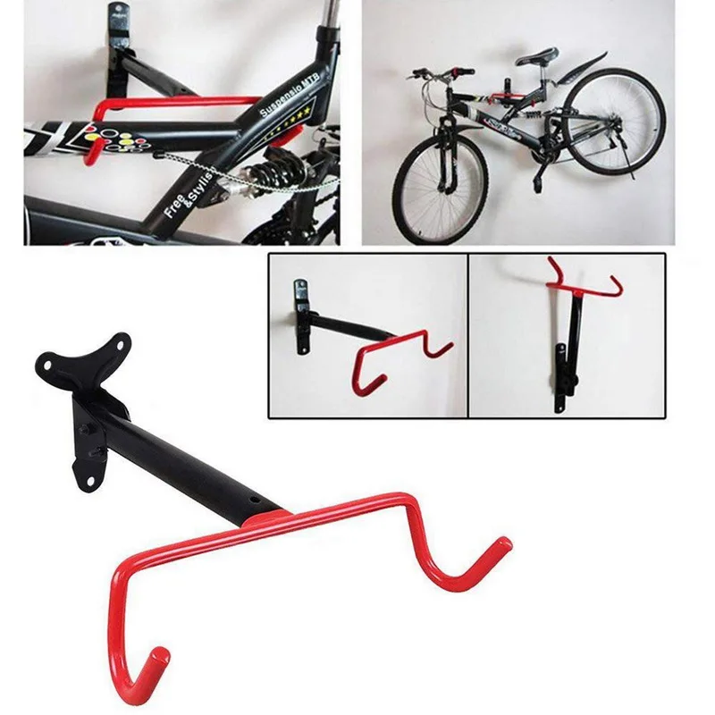 Фото Новая стойка для хранения велосипедов настенная вешалка велосипеда крючок