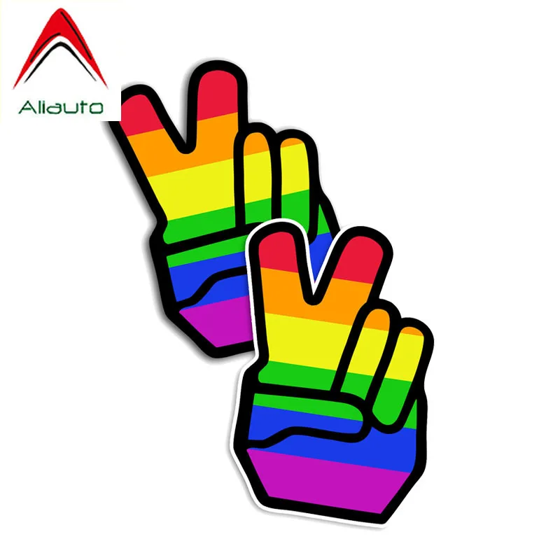 2 светоотражающих автомобильных наклейки Aliauto, радужные аксессуары для геев и гордостей, наклейка для защиты от царапин, ПВХ для Peugeot, Skoda, Volvo,...
2 светоотражающих автомобильных наклейки Aliauto, радужные аксессуары для геев и гордостей, наклейка для защиты от царапин, ПВХ для Peugeot, Skoda, Volvo,...