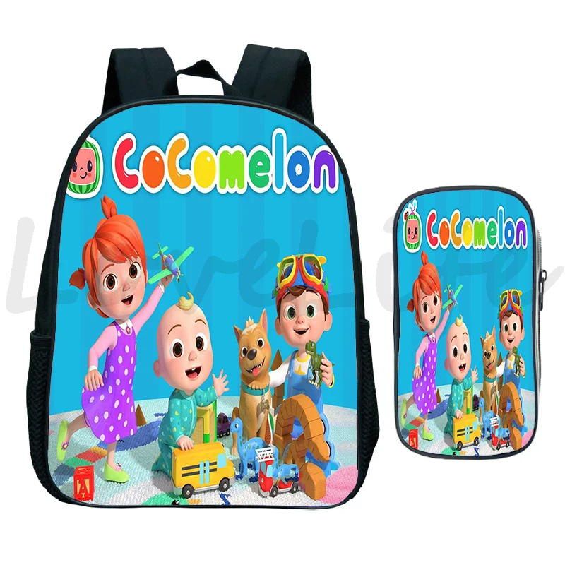 Cocomelon Kindergarten Backpacks Pencil Case 2Pcs/Sets For Boys Girls Kids School Bag Toddler Cute Cartoon Rucksack Baby Bookbag
Cocomelon Kindergarten Backpacks Pencil Case 2Pcs/Sets For Boys Girls Kids School Bag Toddler Cute Cartoon Rucksack Baby Bookbag