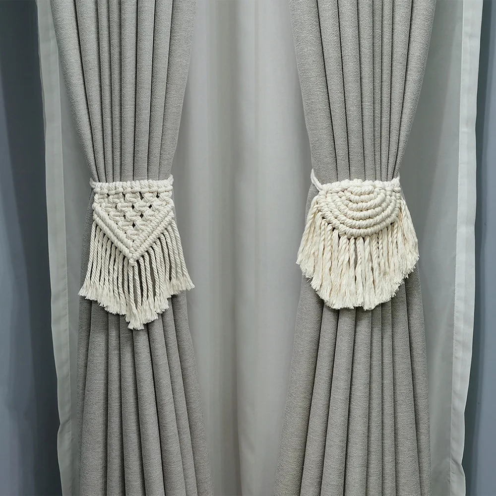 1Pcs Hot Sale Nordic Style Curtain Straps Curtains Hand-woven Cotton Rope Curtain Buckle Ornaments
1Pcs Hot Sale Nordic Style Curtain Straps Curtains Hand-woven Cotton Rope Curtain Buckle Ornaments