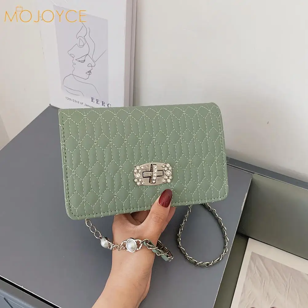 Vintage Women Geometric Embroidery PU Leather Shoulder Crossbody Messenger Bags Casual Ladies Pearl Chain Solid Color
Vintage Women Geometric Embroidery PU Leather Shoulder Crossbody Messenger Bags Casual Ladies Pearl Chain Solid Color