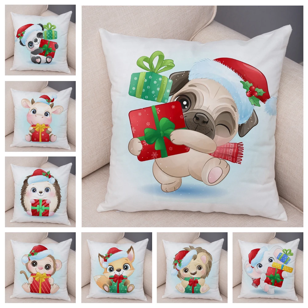 Nordic Kids Room Dog Fox Panda Cow Pillow Case Decor Cute Cartoon Animal Merry Christmas Soft Plush Cushion Cover for Sofa Home
Nordic Kids Room Dog Fox Panda Cow Pillow Case Decor Cute Cartoon Animal Merry Christmas Soft Plush Cushion Cover for Sofa Home