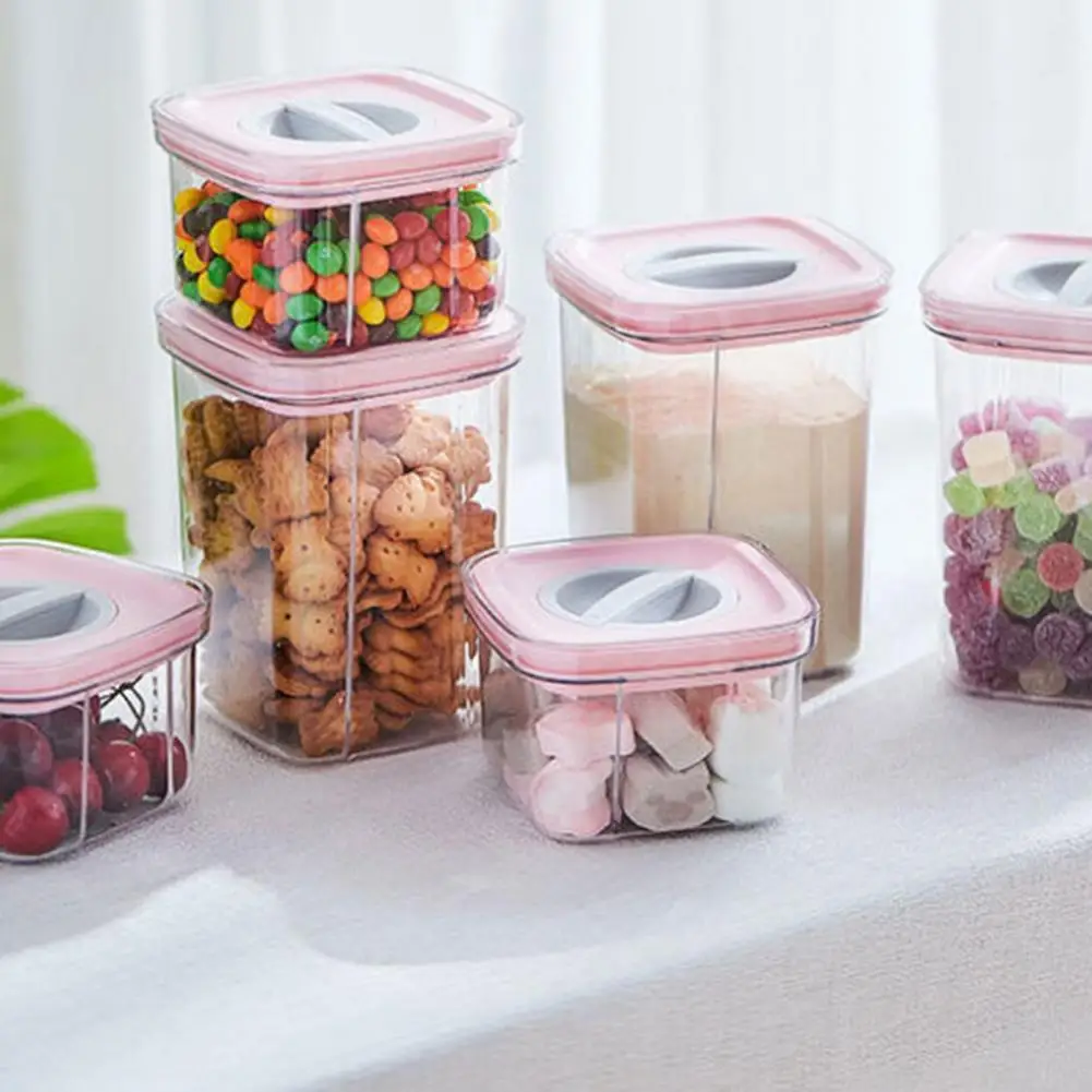 Hard Transparent Kitchen Multigrain Sealed Cans Transparent Food Storage Container Shock-proof Household Accessories
Hard Transparent Kitchen Multigrain Sealed Cans Transparent Food Storage Container Shock-proof Household Accessories