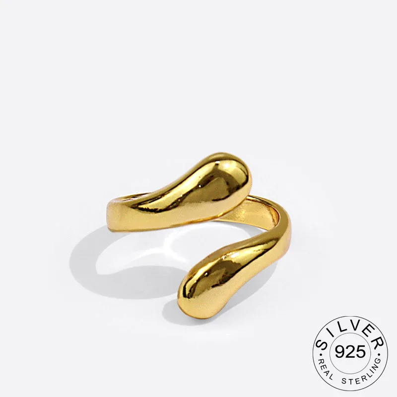 Кольца из серебра 925 пробы для женщин, винтажные обнимающие кольца золотого цвета, свадебные модные ювелирные изделия, большие Регулируемые...
Кольца из серебра 925 пробы для женщин, винтажные обнимающие кольца золотого цвета, свадебные модные ювелирные изделия, большие Регулируемые...