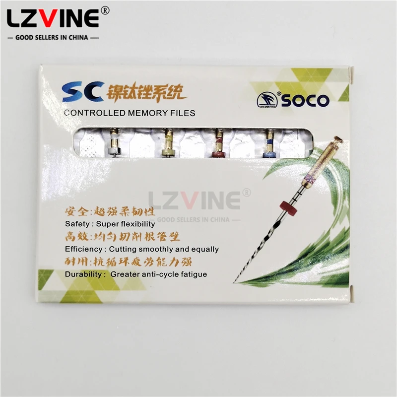 5 pcs SC file Endodontic File Dental Root Canal Instruments Rotary Endo File Taper File Niti / Super Roots Endo File Engine Use
5 pcs SC file Endodontic File Dental Root Canal Instruments Rotary Endo File Taper File Niti / Super Roots Endo File Engine Use