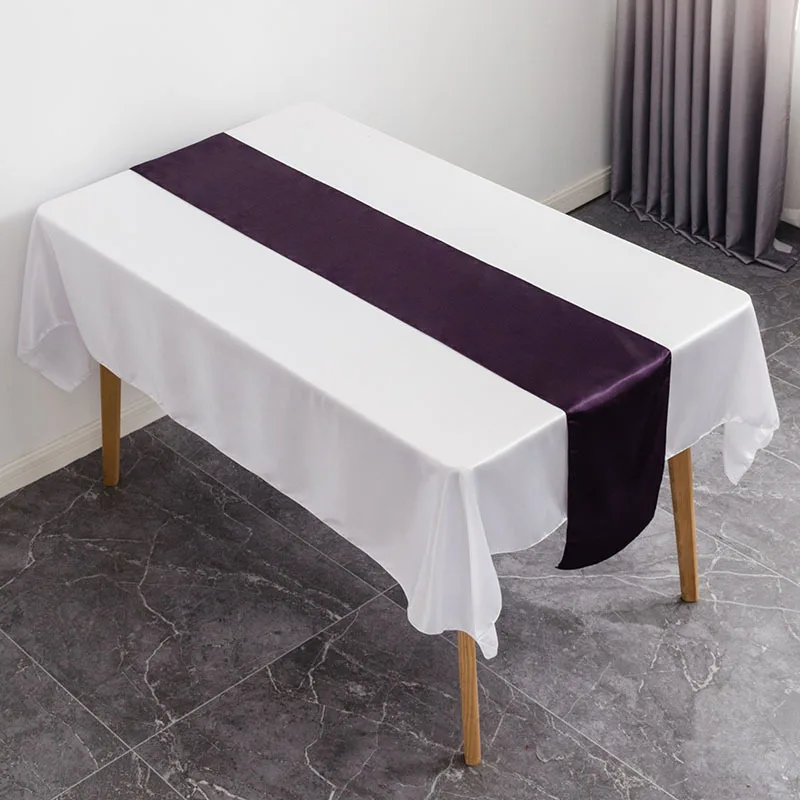 Eggplant Colour Table Runner Satin Shiny Colour Table Decoration Wedding Hotel Party Show Table Runner Cheap
Eggplant Colour Table Runner Satin Shiny Colour Table Decoration Wedding Hotel Party Show Table Runner Cheap