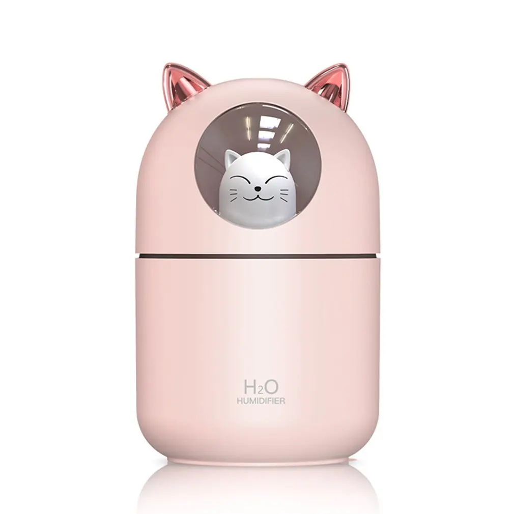LED Light Cartoon Cat Design Cool Mist USB Humidifier Ultrasonic Ultra-Quiet Humidifier For Kids Nursery Bedroom
LED Light Cartoon Cat Design Cool Mist USB Humidifier Ultrasonic Ultra-Quiet Humidifier For Kids Nursery Bedroom