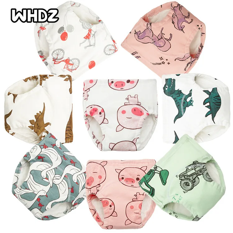 Baby Potty Toilet Training Pants Nappies Cartoon Boys Girls Underwear for Toddler Cotton Panties Reusable Diapers Cover
Baby Potty Toilet Training Pants Nappies Cartoon Boys Girls Underwear for Toddler Cotton Panties Reusable Diapers Cover