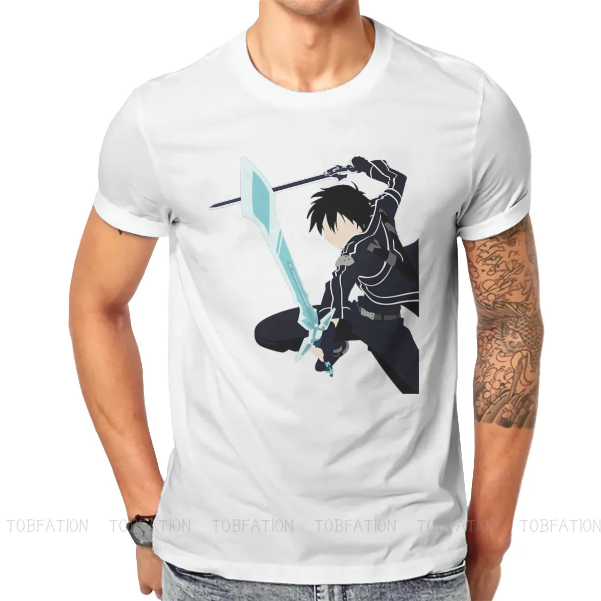 Black Swordsman Style TShirt Sword Art Online Top Quality Hip Hop Gift Clothes T Shirt Short Sleeve Hot Sale
Black Swordsman Style TShirt Sword Art Online Top Quality Hip Hop Gift Clothes T Shirt Short Sleeve Hot Sale