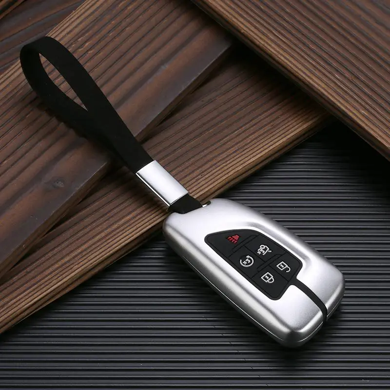 Aluminium Alloy+Silicone Car Remote Key Case Fob Cover For Cadillac CT5 2019 2020 5Button Smart Remote Car Key
Aluminium Alloy+Silicone Car Remote Key Case Fob Cover For Cadillac CT5 2019 2020 5Button Smart Remote Car Key