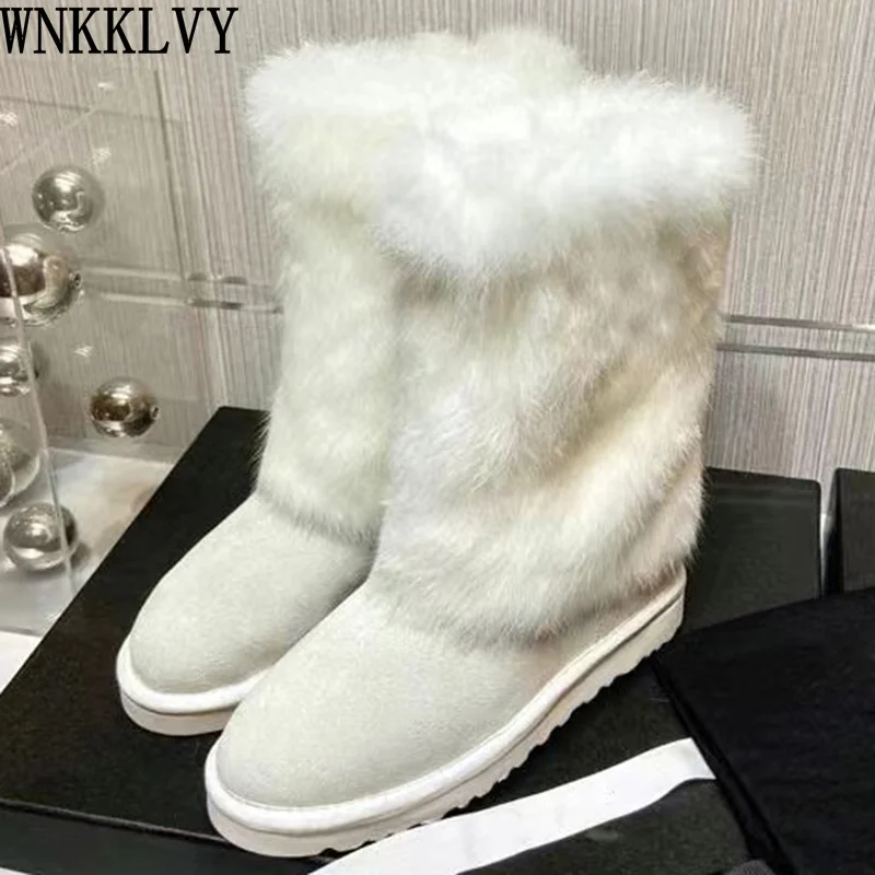 High quality Snow Boots women winter round toe wool lining keep warm Ankle Boots fashion thick bottom fur collar Short Botas
High quality Snow Boots women winter round toe wool lining keep warm Ankle Boots fashion thick bottom fur collar Short Botas