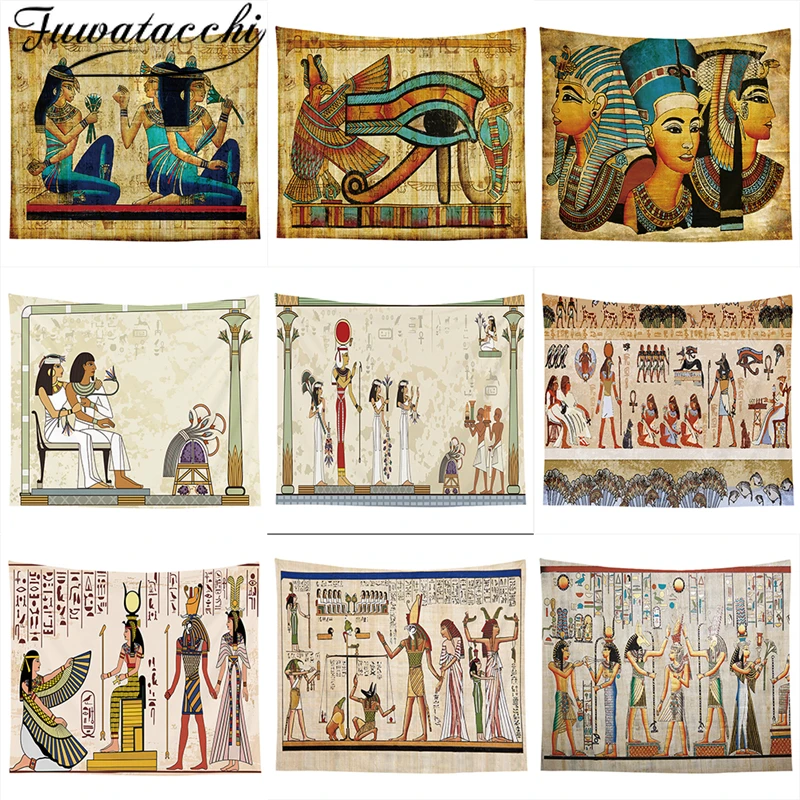 Fuwatacchi 95x73cm Psychedlic Mandala Tapestry Room Wall Hanging Blanket Art Home Decor Ancient Egyptian Tribal Savage Blanket
Fuwatacchi 95x73cm Psychedlic Mandala Tapestry Room Wall Hanging Blanket Art Home Decor Ancient Egyptian Tribal Savage Blanket