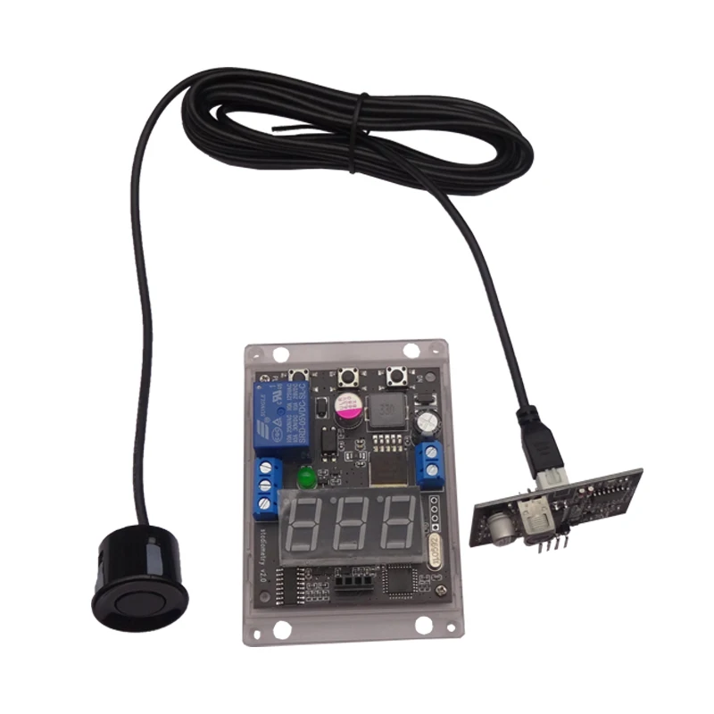 Adjustable Distance Reversing Radar Position Detection Switch Obstacle Avoidance Module with Display Ultrasonic Ranging Sensor
Adjustable Distance Reversing Radar Position Detection Switch Obstacle Avoidance Module with Display Ultrasonic Ranging Sensor