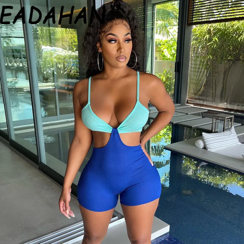 Eadahan 2021 Summer Season Fashion Women's New Style Thread Hit Color Sling Tube Top Sexy Shorts Jumpsuit
Eadahan 2021 Summer Season Fashion Women's New Style Thread Hit Color Sling Tube Top Sexy Shorts Jumpsuit