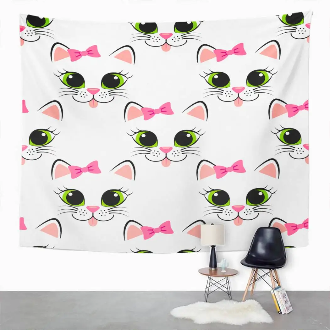 Cool Tapestry Cat Face Cute Bow Tapestry For Bedroom Room Decor Wall Hanging Wall Art Tapestry Picnic Mat Beach Towel Bed Cover
Cool Tapestry Cat Face Cute Bow Tapestry For Bedroom Room Decor Wall Hanging Wall Art Tapestry Picnic Mat Beach Towel Bed Cover