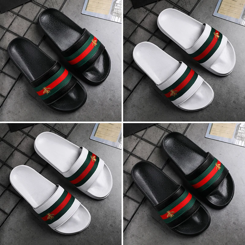 2021 New Brand Bee Men's Slippers EVA Men Shoes Women Couple Flip Flops Soft Stripes Casual Summer Male Chaussures Femme Slides
2021 New Brand Bee Men's Slippers EVA Men Shoes Women Couple Flip Flops Soft Stripes Casual Summer Male Chaussures Femme Slides