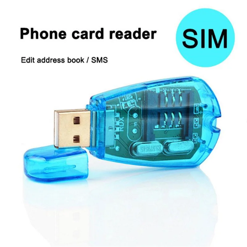 Портативный считыватель SIM-карт USB, считыватель сим-карт, записывающее/копирующее устройство/Резервное копирование GSM CDMA WCDMA сотовый телефон...
Портативный считыватель SIM-карт USB, считыватель сим-карт, записывающее/копирующее устройство/Резервное копирование GSM CDMA WCDMA сотовый телефон...