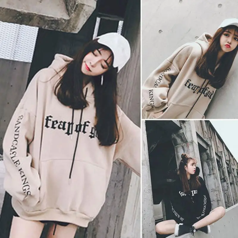 Autumn Fashion Women kawaii Hoodies Casual Fleece Loose Pullover Sweatshirt Harajuku Printed Female Hooded Tops
Autumn Fashion Women kawaii Hoodies Casual Fleece Loose Pullover Sweatshirt Harajuku Printed Female Hooded Tops