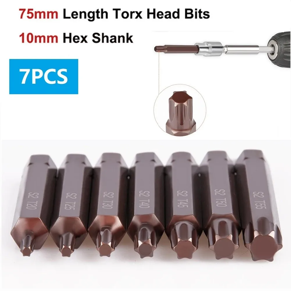 Набор отверток Torx, комплект из 7 насадок с длинным хвостовиком из сплава S2, магнитные насадки для отверток, подходят для ремесленников, «сдел...
Набор отверток Torx, комплект из 7 насадок с длинным хвостовиком из сплава S2, магнитные насадки для отверток, подходят для ремесленников, «сдел...