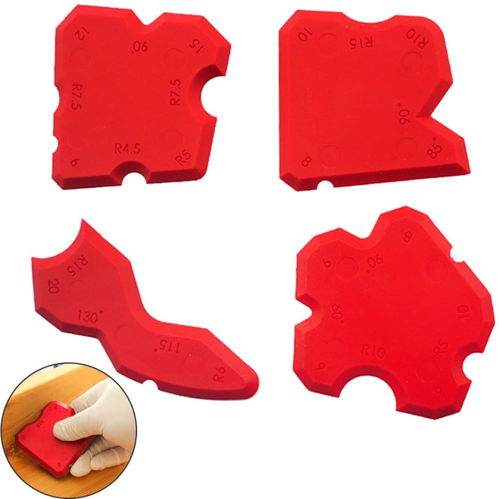 4pcs Smoothing Profiling Caulking Corner Applicator Tool Kit Finishing Line Joint Scraper Silicone Sealant Grouting
4pcs Smoothing Profiling Caulking Corner Applicator Tool Kit Finishing Line Joint Scraper Silicone Sealant Grouting