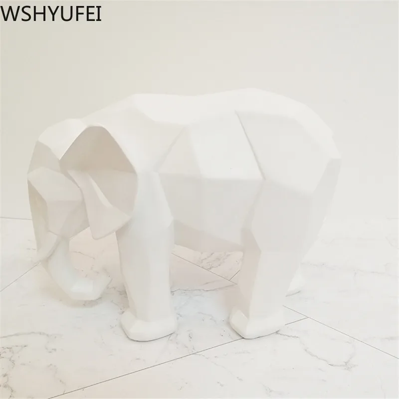 Nordic Creative Solid Geometry Home Decor Resin Elephant Figurine Minimalist Animal Oranment Porch Living Room Decoration Gift
Nordic Creative Solid Geometry Home Decor Resin Elephant Figurine Minimalist Animal Oranment Porch Living Room Decoration Gift