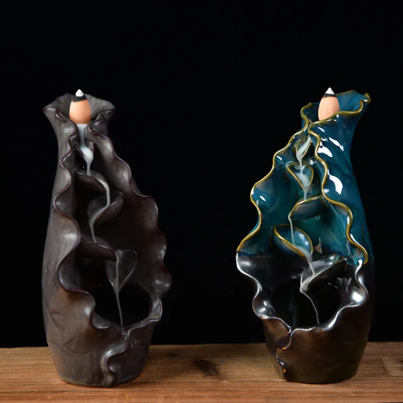 Lotus backflow incense burner creative ornaments ceramic sandalwood incense burner household indoor aroma diffuser
Lotus backflow incense burner creative ornaments ceramic sandalwood incense burner household indoor aroma diffuser