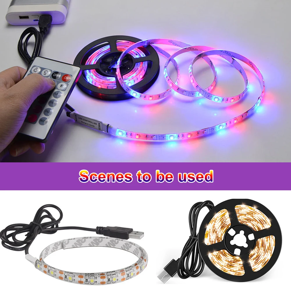 LED Strip Light For home Lamp 5V USB SMD2835 1M 2M 5M Waterproof Led Lights TV background Cupboard Wardrobe Decoration led strip
LED Strip Light For home Lamp 5V USB SMD2835 1M 2M 5M Waterproof Led Lights TV background Cupboard Wardrobe Decoration led strip