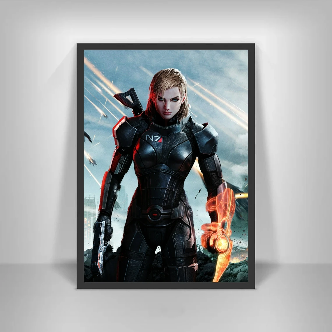 Mass Effect 3 Female Shepard Game Poster Art Canvas Poster Prints Home Decoration Wall Painting (No Frame) 
Mass Effect 3 Female Shepard Game Poster Art Canvas Poster Prints Home Decoration Wall Painting (No Frame)